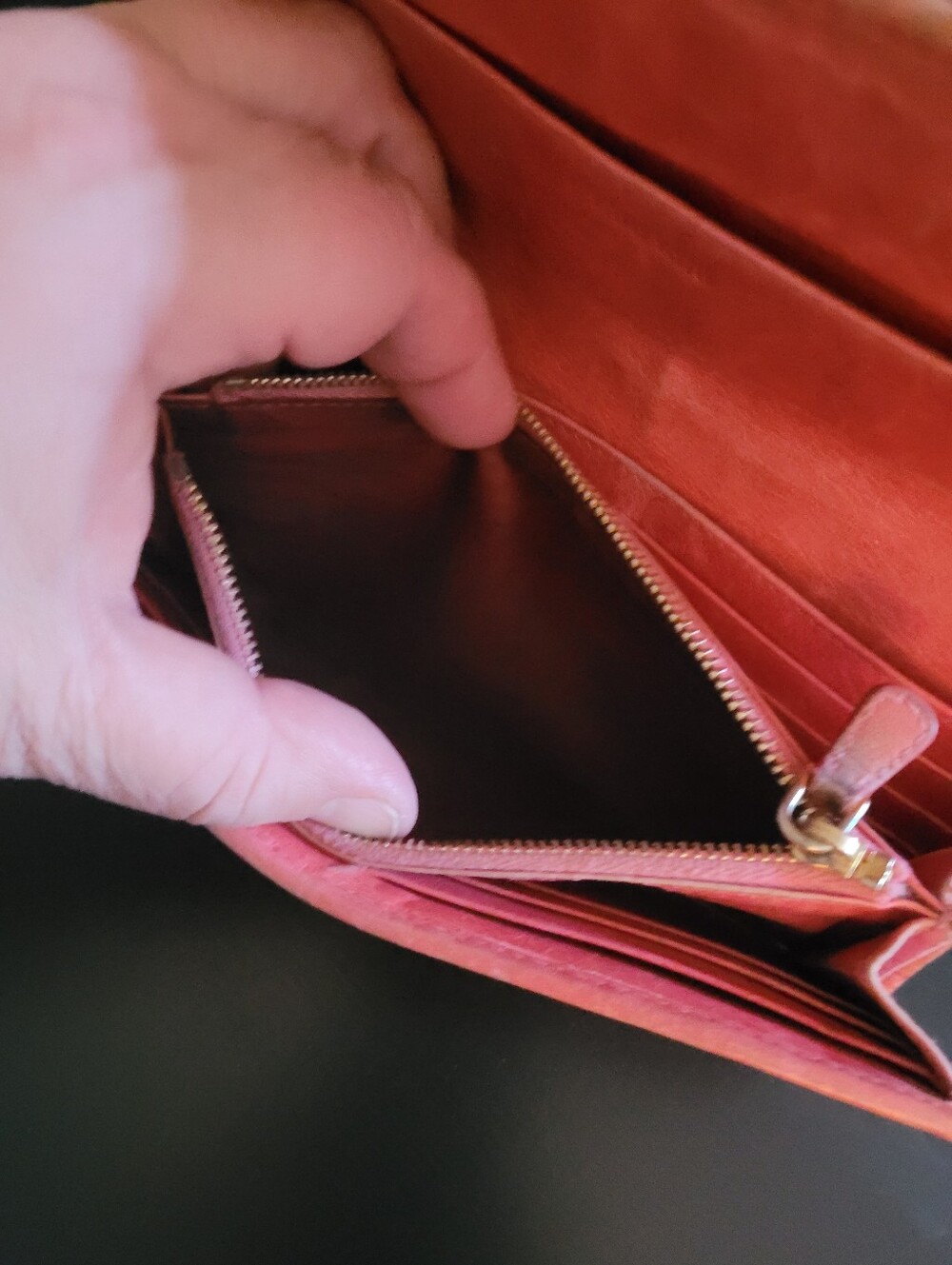 Project Miu Miu Pink Quilted Matelassé Leather Wallet with Gold Logo - Picture 7 of 8